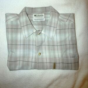 Columbia Men's Short Sleeve Plaid Shirt